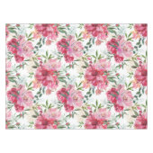 Nappe à motif floral tropical rose (Devant (Horizontal))