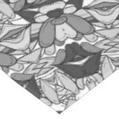 Nappe à motif noir et blanc pour décoration intéri (Angle)