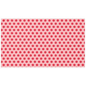 Nappe à motif sans couture de fleur rouge (Devant (Horizontal))
