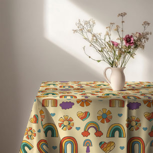 Nappe à motif tourbillonnant funky décoration de s