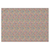 Nappe à motifs Abstraite du milieu du siècle (Devant (Horizontal))