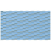 Nappe à motifs Blue Line Flow (Devant (Horizontal))