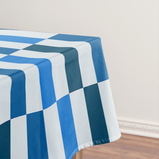 Nappe à motifs Blue Line Flow (In Situ)