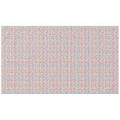 Nappe à motifs de cœurs colorés mignons (Devant (Horizontal))