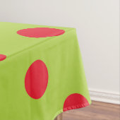 Nappe à points Polka rouge et vert (In Situ)