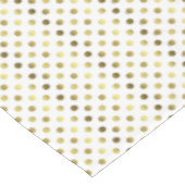 Nappe à pois blancs et dorés (Angle)
