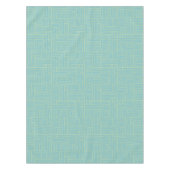 nappe à rayures à encre turquoise (Devant)