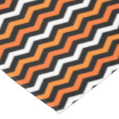 Nappe à rayures d'Halloween Chevron (Angle)
