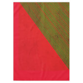 Nappe à rayures rouge et verte (Devant)