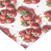 Nappe à thème fraise décoration de maison (Angle)
