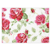 Nappe à tirage classique rouge rose et blanc (Devant (Horizontal))