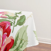 Nappe à tirage classique rouge rose et blanc (In Situ)