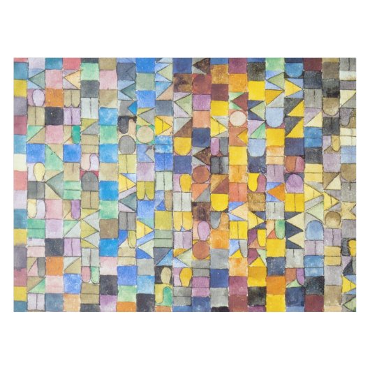 Nappe ABC (Alphabet), Paul Klee (Devant (Horizontal))