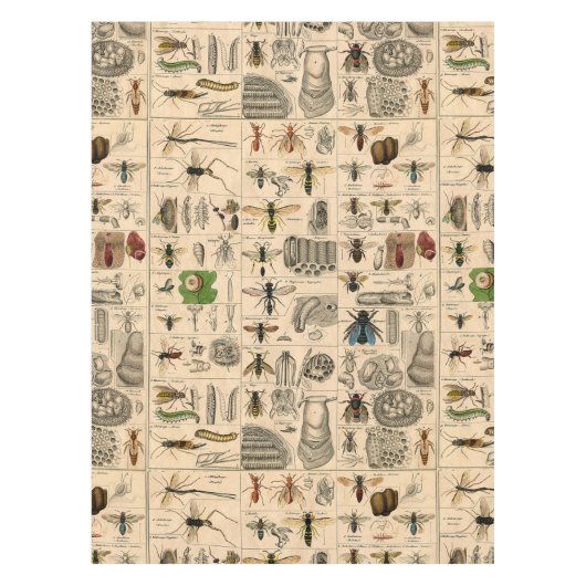 Nappe Abeille Insecte Bug Wasp Nature Peinture des abeil (Devant)