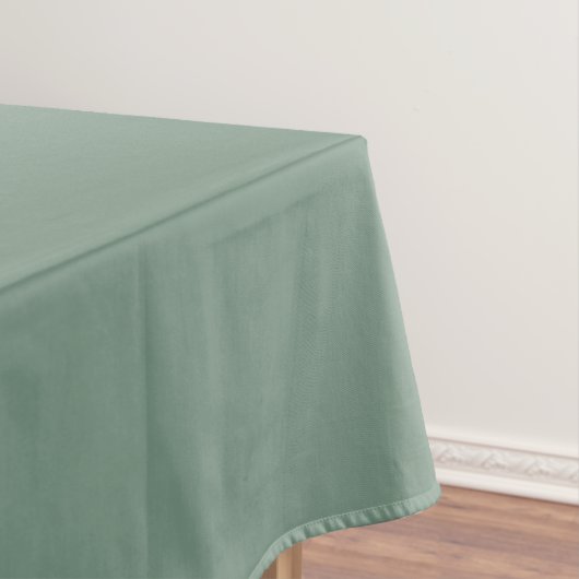 Nappe absinthe couleur unie atténuée. (In Situ)