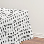 Nappe Abstract Black White Marks (In Situ)