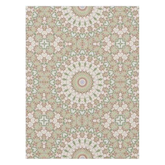 Nappe Abstract modern mosaic kaleidoscopic (Devant)