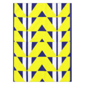 Nappe abstraction jaune vif (Devant)