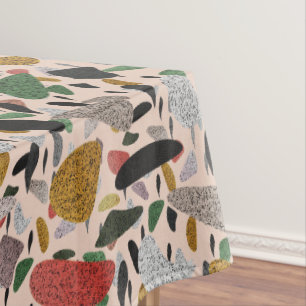 Nappe Abstrait Art moderne Terrazzo Style Motif
