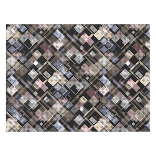 Nappe Abstrait, beige, noir (Devant (Horizontal))