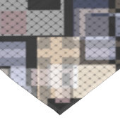 Nappe Abstrait, beige, noir (Angle)