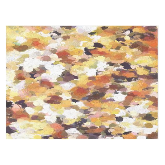 Nappe Abstrait d'huile d'automne (Devant (Horizontal))
