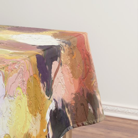 Nappe Abstrait d'huile d'automne (In Situ)