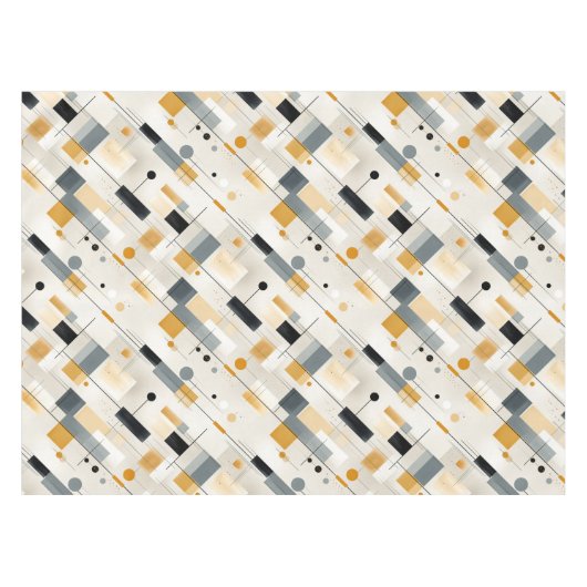 Nappe Abstrait du milieu du siècle (Devant (Horizontal))