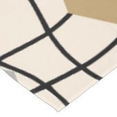 Nappe Abstrait géométrique moderne du milieu du siècle (Angle)