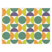 Nappe Abstrait géométrique Moyenne du siècle moderne (Devant (Horizontal))