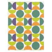 Nappe Abstrait géométrique Moyenne du siècle moderne (Devant)