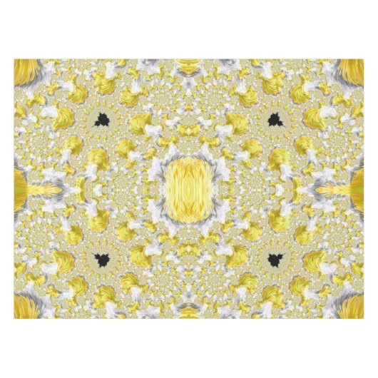 Nappe Abstrait Gold Fractal (Devant (Horizontal))