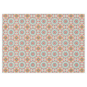 Nappe Abstrait mandala ronde sans couture motif kaleidos (Devant (Horizontal))
