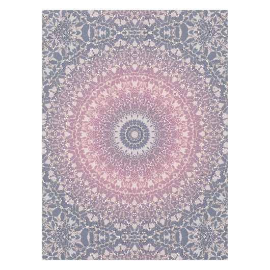 Nappe Abstrait mandala ronde sans couture motif kaleidos (Devant)