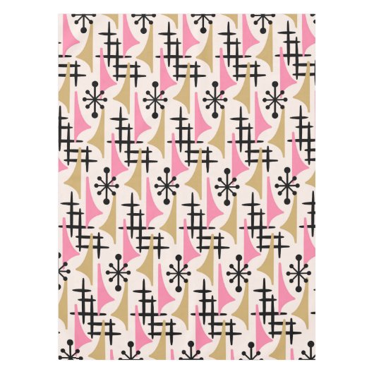 Nappe Abstrait moderne du milieu du siècle (Devant)