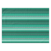 Nappe Abstrait moderne géométrique ornementale rétro pat (Devant (Horizontal))