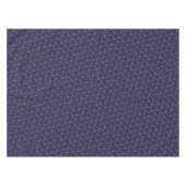 Nappe Abstrait moderne Marine Bleu Turquoise Géométrique (Devant (Horizontal))