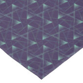 Nappe Abstrait moderne Marine Bleu Turquoise Géométrique (Angle)