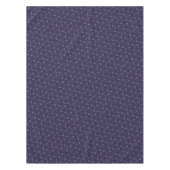 Nappe Abstrait moderne Marine Bleu Turquoise Géométrique (Devant)