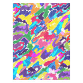 Nappe Abstrait multicolore (Devant)
