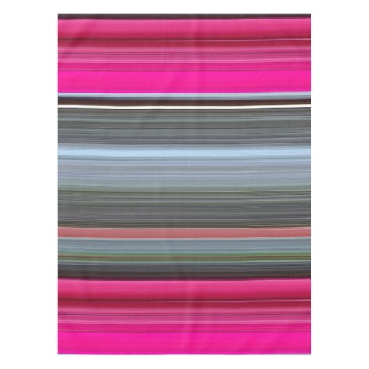 Nappe Abstrait n° 1 : Cerise et gris (Devant)