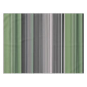 Nappe Abstrait n° 1 : vert olive et gris (Devant (Horizontal))