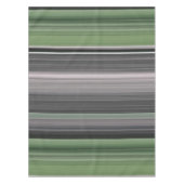 Nappe Abstrait n° 1 : vert olive et gris (Devant)