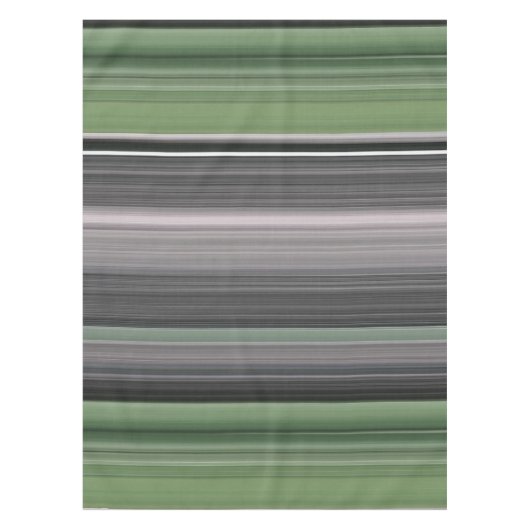 Nappe Abstrait n° 1 : vert olive et gris (Devant)