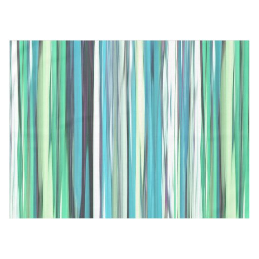 Nappe Abstrait n° 2 : bleu vert d'eau (Devant (Horizontal))