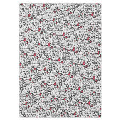 Nappe Abstrait noir blanc (Devant)