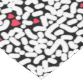 Nappe Abstrait noir blanc (Angle)