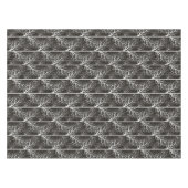 Nappe Abstrait noir et blanc (Devant (Horizontal))