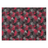 Nappe Abstrait, noir et rouge, triangle, géométrique, no (Devant (Horizontal))