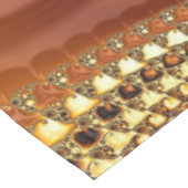 Nappe Abstrait or Orange Dégradé Spiral Fractal (Angle)